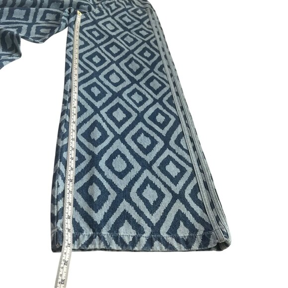 Adidas x Farm Rio Womens Wide Leg Track Pants Jeans 25 Baggy Loose Streetwear - Picture 14 of 15